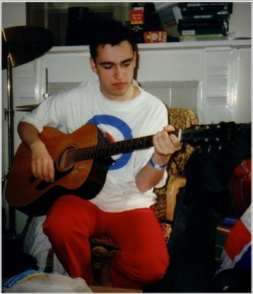 John moreira playing guitar