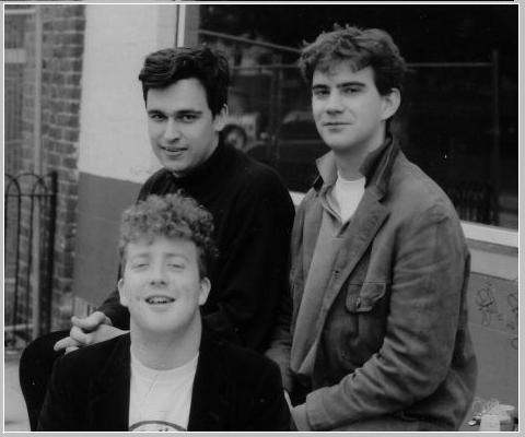 The Moths outside "The Red Eye" in Islington